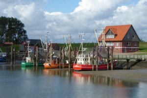Hafen Fedderwardersiel bei Butjadingen...